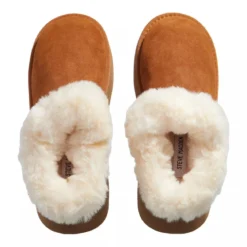 Steve Madden Chaplin Chestnut Slides