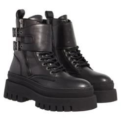 Steve Madden Chauss Bootie Blk Action Leather Stiefel