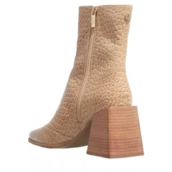 Steve Madden Duchess Tan Lizard Stiefeletten