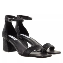 Steve Madden Epix-R Black Crystal Sandalen