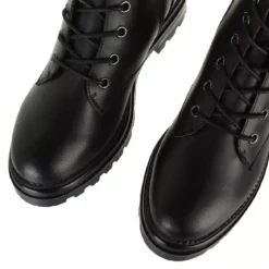 Steve Madden Neon Boot Black Multi Biker Boots