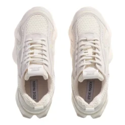 Steve Madden Speedster-E Silver Coin Low-Top-Sneaker