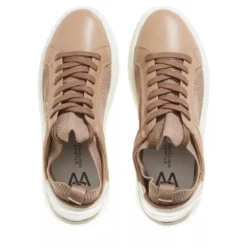 Stuart Weitzman 5050 PRO Tobacco/Off White Low-Top-Sneaker