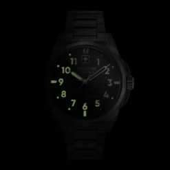 Swiss Military Hanowa Quarzuhr Fieldmaster schwarz Quarzuhr