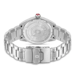 Swiss Military Hanowa Quarzuhr PIONEER- Anzeige: 3 Zeiger- Qualität:silber Quarzuhr