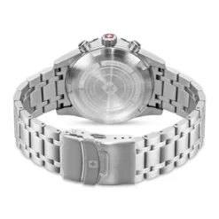 Swiss Military Hanowa Quarzuhr Airman First Class silber Chronograph