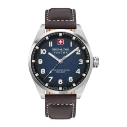 Swiss Military Hanowa Quarzuhr Greyhound dunkel-braun Quarzuhr