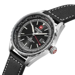Swiss Military Hanowa Quarzuhr Afterburn Gmt schwarz Automatikuhr