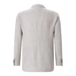 Tagliatore Sakko aus Schurwolle & Leinen beige Anzugjacke