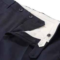 Tagliatore Zweiteiliger Anzug aus Wollmix blau Hosenanzug