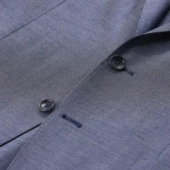 Tagliatore Zweiteiliger Anzug aus Wollmix blau Hosenanzug
