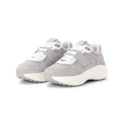 Tod's Sneaker aus Leder grau Schnürschuhe