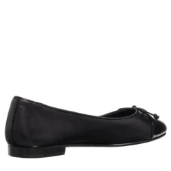 Tory Burch Cap-Toe Ballet Perfect Black/Perfect Black Ballerinas