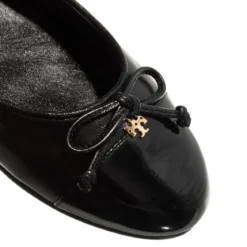 Tory Burch Cap-Toe Ballet Perfect Black/Perfect Black Ballerinas