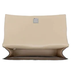 Tory Burch Fleming Convertible Shoulder Bag Vanilla Soft Serve Schultertasche