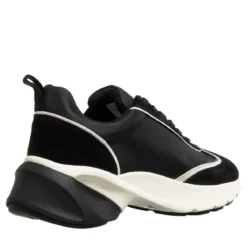 Tory Burch Good Luck Trainer Perfect Black / New Ivory Low-Top-Sneaker
