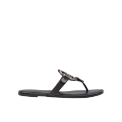 Tory Burch Metal Miller Perfect Black/Gold Sandalen