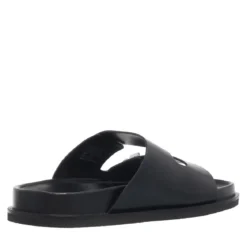 Tory Burch T Lock Sport Slide Perfect Black Sandalen