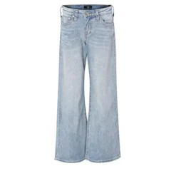 True Religion - Baggy-Jeans- Light-Wash-Waschung- Comfort Fit hell-blau Jeans