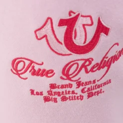 True Religion Flare Sweatpants rosa Jogginghose