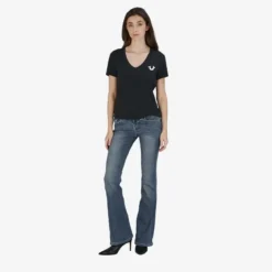 True Religion Jeans BECCA Bootcut blau Jeans