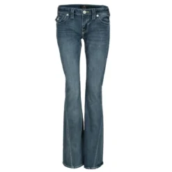 True Religion Jeans JOEY blau Ausgestellte Jeans