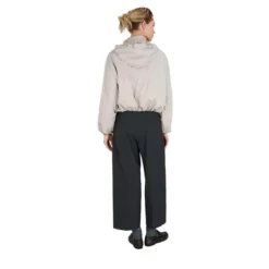 True Religion - Lange Ärmel- Oversize-Schnitt- Balloon-Ärmel- beige Übergangsjacke