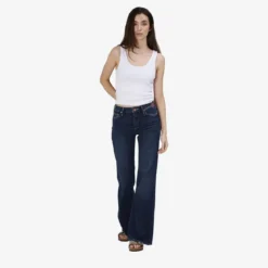 True Religion MIJA FLARED dunkel-blau Jeans