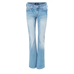 True Religion - Modell: Becca Bootcut- Mittelhoher Taille- Kla blau Jeans