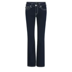 True Religion - Modell: Becca- Mid Rise- Dunkel gewaschene Jea blau Jeans