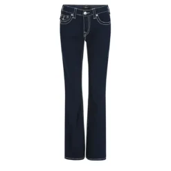 True Religion - Modell: Becca- Mid Rise- Dunkel gewaschene Jea blau Jeans
