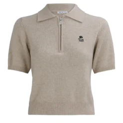 True Religion Strick-Poloshirt AMARA beige Poloshirt