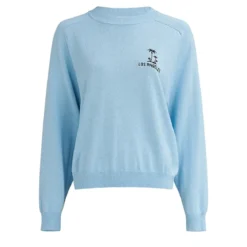True Religion Strickpulli RAINBOW blau Pullover