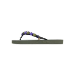 UZURII Die Purple Rio ist das absolute Prunkstück der Uzu grün Flip Flops