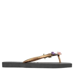 UZURII flip flop Flore Square Grande schwarz Flip Flops