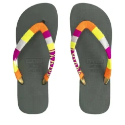 UZURII flip flop Indiana Bronze dunkel-grün Flip Flops