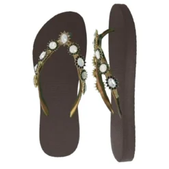 UZURII Pantoffeln Pantoffel Boo Boo mocca Flip Flops