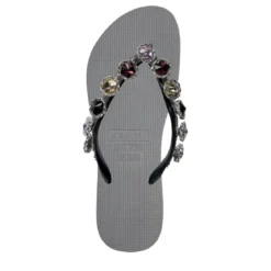 UZURII Zehentrenner alegria silber Flip Flops