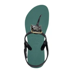 UZURII Zehentrenner Selena Diamond Silver natur Flip Flops