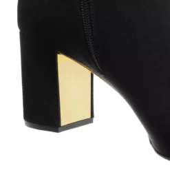 Valentino Garavani Boots Leather Black Overknee-Boots