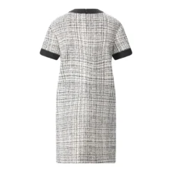 Valentino Garavani Midikleid aus Schurwolle-Seiden-Mix weiß Minikleid