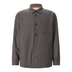 Valentino Garavani Overshirt aus Schurwolle braun Hemd