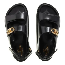 Valentino Garavani Sandal Vlogo Nero Sandalen