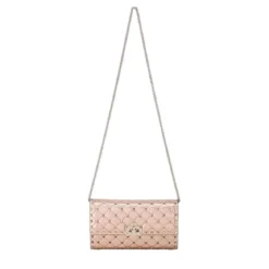 Valentino Garavani Schultertasche aus Nappaleder pink Crossbody Bag