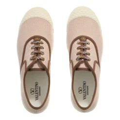 Valentino Garavani Sneaker Canvas Tobacco Low-Top-Sneaker
