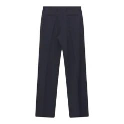 Valentino Garavani Straight-Fit Hose aus Schurwolle dunkelblau Stoffhose