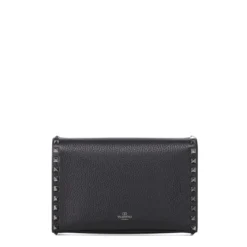 Valentino Garavani Tasche aus Leder schwarz Crossbody Bag