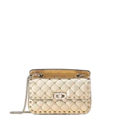 Valentino Garavani Tasche mit Nieten gelb Crossbody Bag