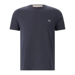 Valentino Garavani T-Shirt aus Baumwolle dunkelblau T-Shirt