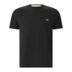 Valentino Garavani T-Shirt aus Baumwolle dunkelblau T-Shirt
